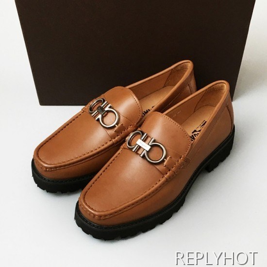 [업 신상]Ferragamo 2020 Mens Leather Loafer