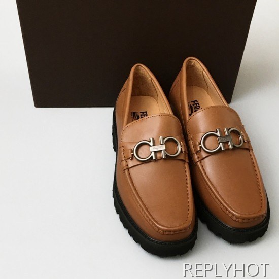 [업 신상]Ferragamo 2020 Mens Leather Loafer