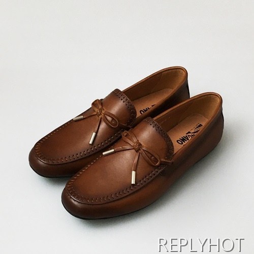 [업 신상]Ferragamo 2020 Mens Leather Loafer