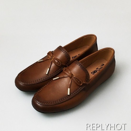 [업 신상]Ferragamo 2020 Mens Leather Loafer