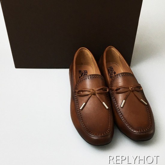 [업 신상]Ferragamo 2020 Mens Leather Loafer