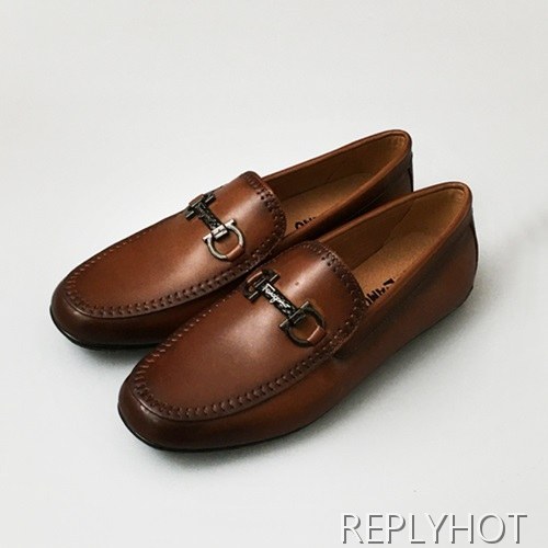 [업 신상]Ferragamo 2020 Mens Leather Loafer