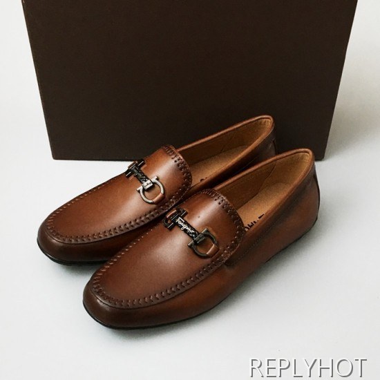 [업 신상]Ferragamo 2020 Mens Leather Loafer