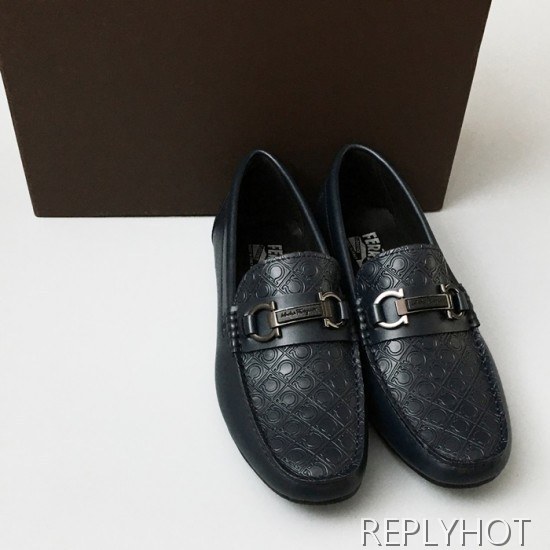 [업 신상]Ferragamo 2020 Mens Leather Loafer