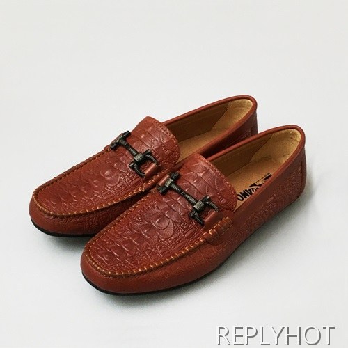 [업 신상]Ferragamo 2020 Mens Leather Loafer