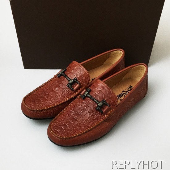 [업 신상]Ferragamo 2020 Mens Leather Loafer