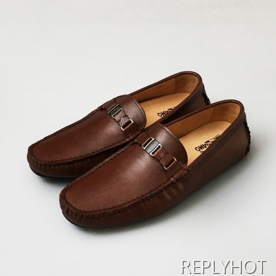[업 신상]Ferragamo 2020 Mens Leather Loafer