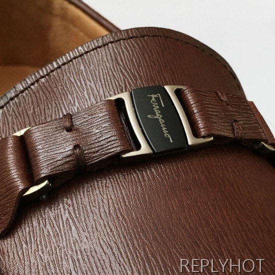 [업 신상]Ferragamo 2020 Mens Leather Loafer