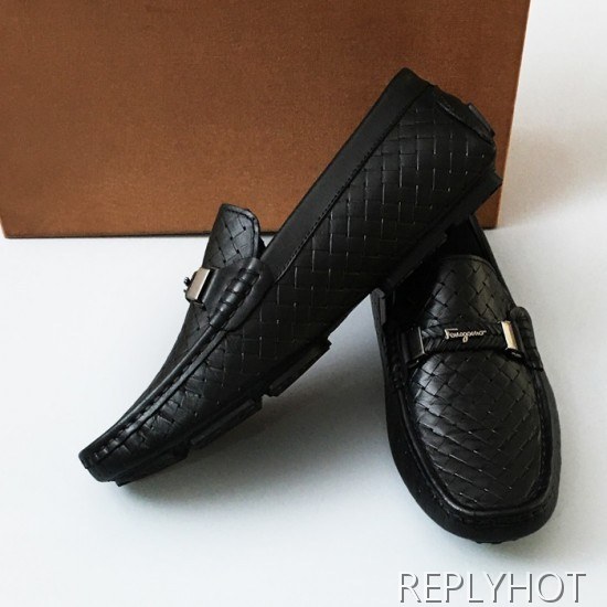 [업 신상]Ferragamo 2020 Mens Leather Loafer