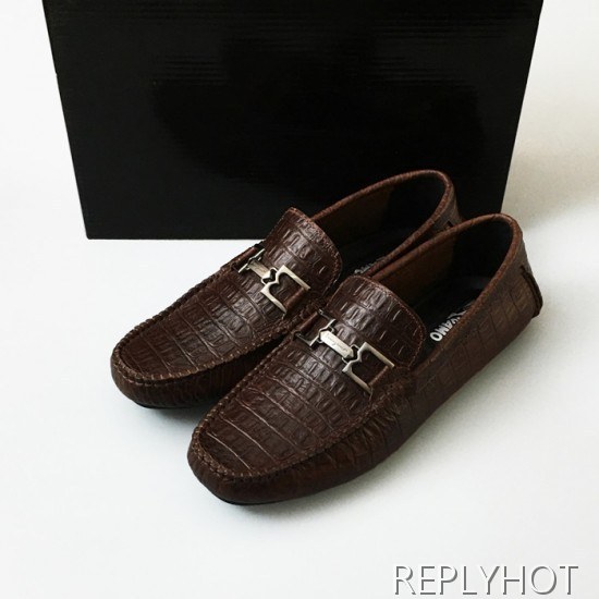 [업 신상]Ferragamo 2020 Mens Leather Loafer
