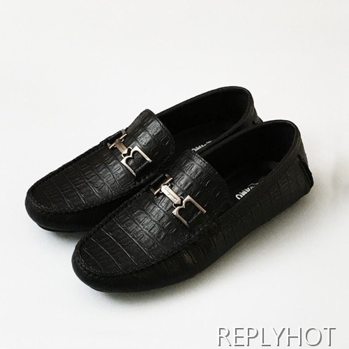[업 신상]Ferragamo 2020 Mens Leather Loafer