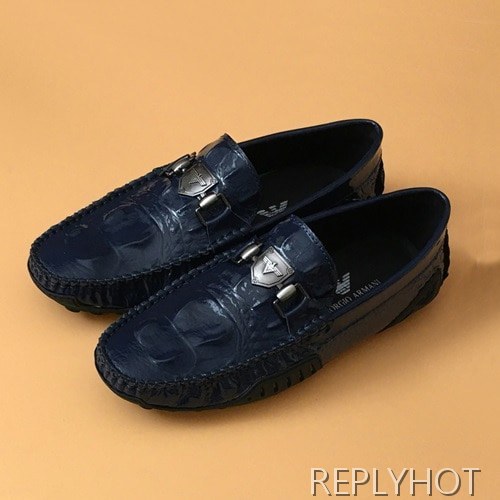 [업 신상]Armani 2020 Mens Leather Loafer