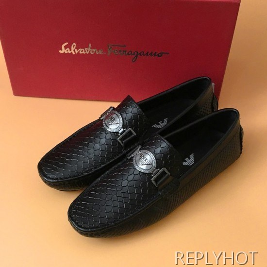 [업 신상]Armani 2020 Mens Leather Loafer