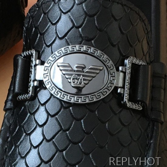 [업 신상]Armani 2020 Mens Leather Loafer