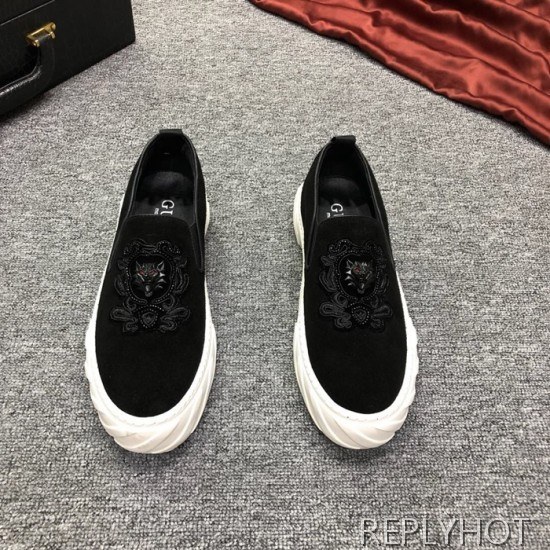 구찌 2020 남성용 스웨이드 슬립온 GUCS01106,