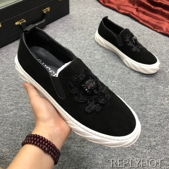 구찌 2020 남성용 스웨이드 슬립온 GUCS01106,