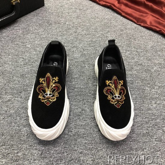 구찌 2020 남성용 스웨이드 슬립온 GUCS01105,