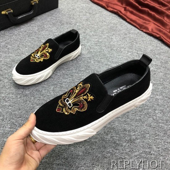 구찌 2020 남성용 스웨이드 슬립온 GUCS01105,