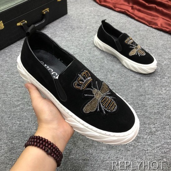 구찌 2020 남성용 스웨이드 슬립온 GUCS01103,