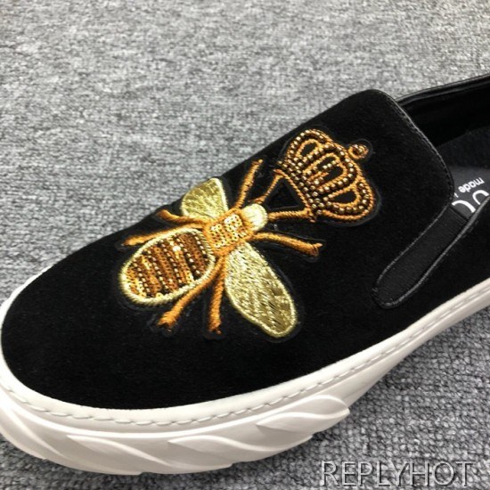 구찌 2020 남성용 스웨이드 슬립온 GUCS01102,