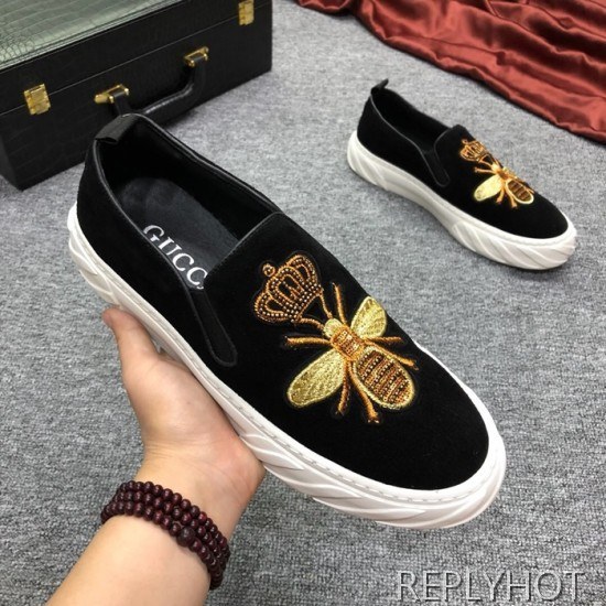 구찌 2020 남성용 스웨이드 슬립온 GUCS01102,