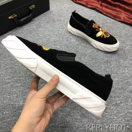 구찌 2020 남성용 스웨이드 슬립온 GUCS01102,