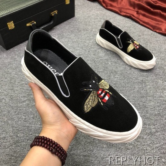 구찌 2020 남성용 스웨이드 슬립온 GUCS01101,