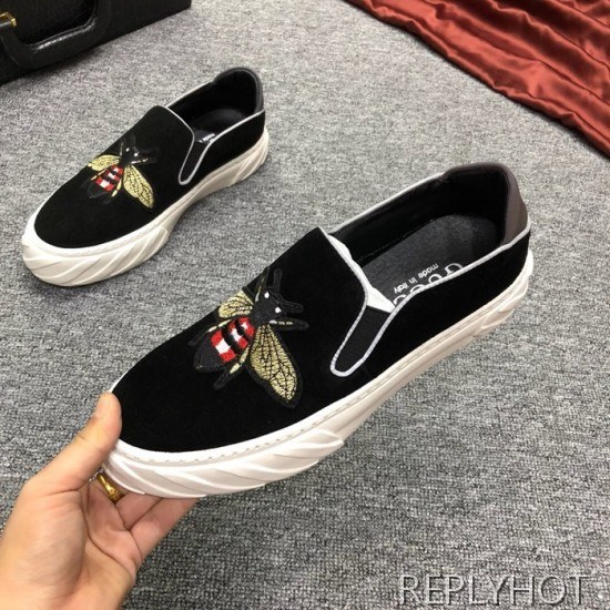 구찌 2020 남성용 스웨이드 슬립온 GUCS01101,