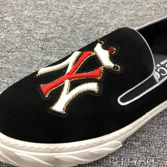 구찌 2020 남성용 스웨이드 슬립온 GUCS01100,