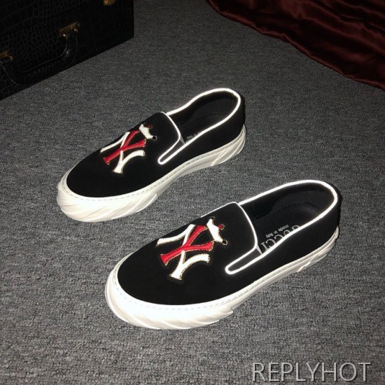 구찌 2020 남성용 스웨이드 슬립온 GUCS01100,