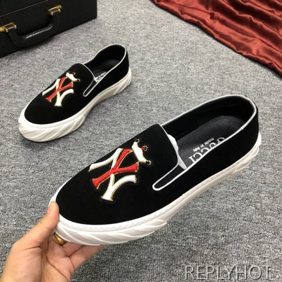 구찌 2020 남성용 스웨이드 슬립온 GUCS01100,