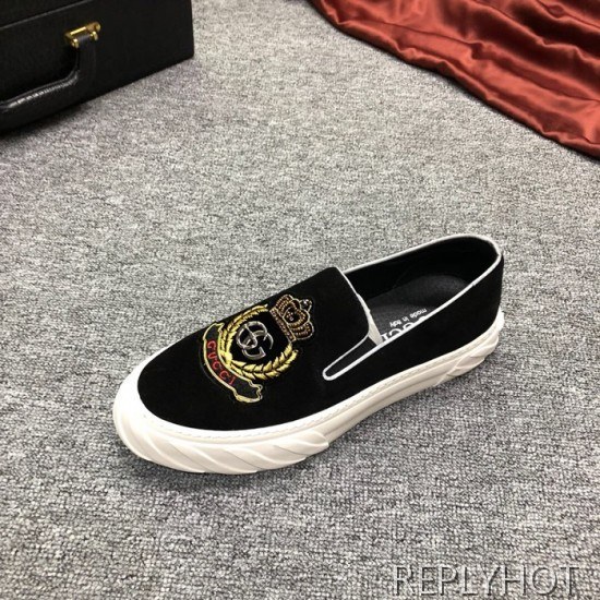 구찌 2020 남성용 스웨이드 슬립온 GUCS01099,