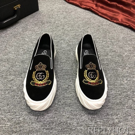 구찌 2020 남성용 스웨이드 슬립온 GUCS01099,