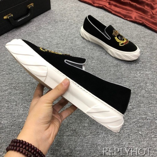 구찌 2020 남성용 스웨이드 슬립온 GUCS01099,