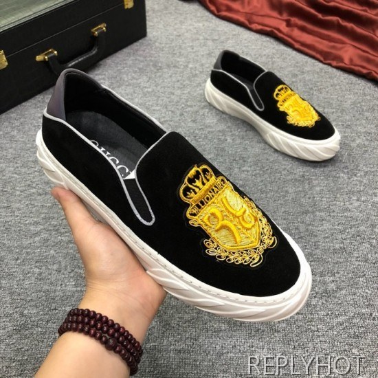 구찌 2020 남성용 스웨이드 슬립온 GUCS01097,