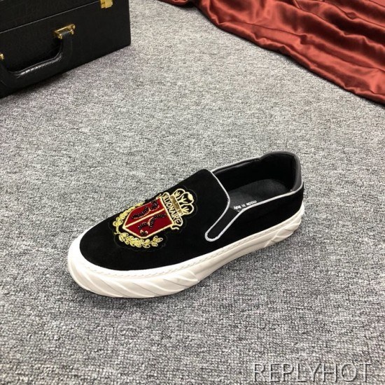 구찌 2020 남성용 스웨이드 슬립온 GUCS01096,