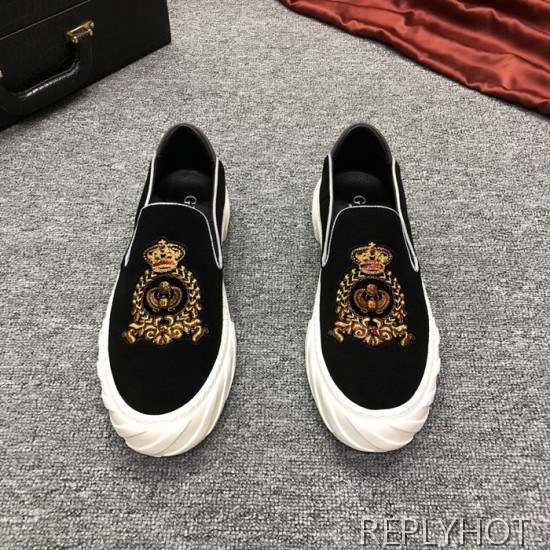 구찌 2020 남성용 스웨이드 슬립온 GUCS01095,