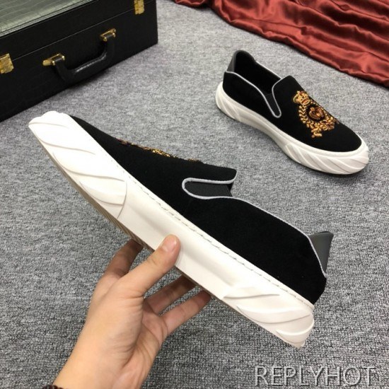 구찌 2020 남성용 스웨이드 슬립온 GUCS01095,