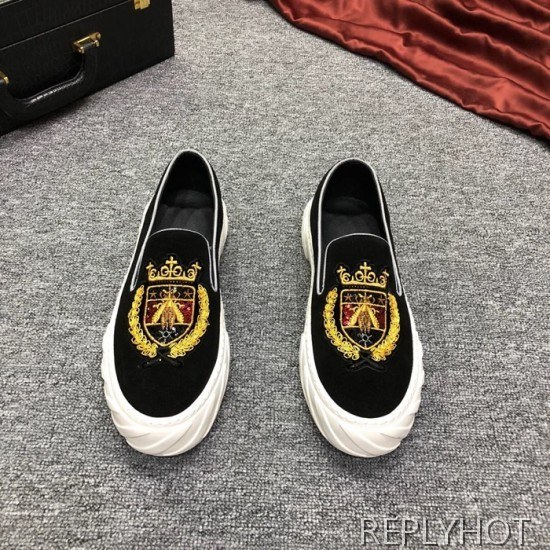 구찌 2020 남성용 스웨이드 슬립온 GUCS01094,