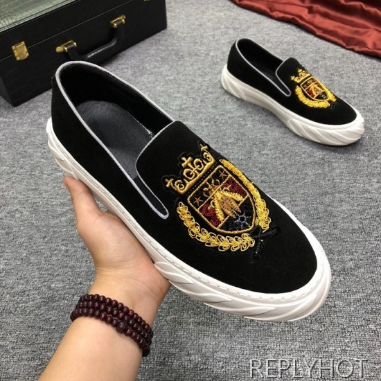 구찌 2020 남성용 스웨이드 슬립온 GUCS01094,