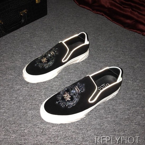 구찌 2020 남성용 스웨이드 슬립온 GUCS01093,