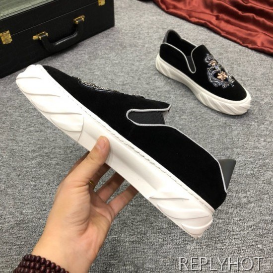 구찌 2020 남성용 스웨이드 슬립온 GUCS01093,