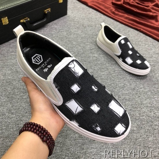 Philipp plein  2020 Mens Denim Slip On