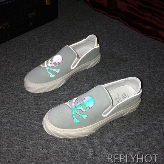 Philipp plein  2020 Mens Suede Slip On