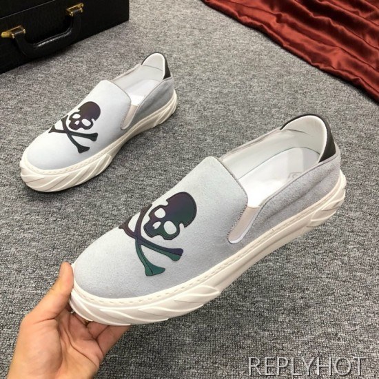 Philipp plein  2020 Mens Suede Slip On