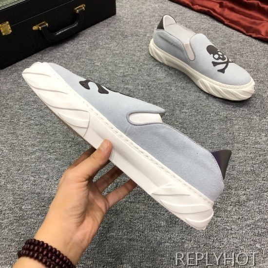 Philipp plein  2020 Mens Suede Slip On