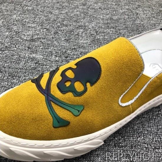 Philipp plein  2020 Mens Suede Slip On