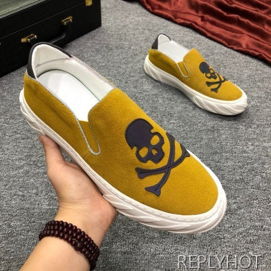 Philipp plein  2020 Mens Suede Slip On