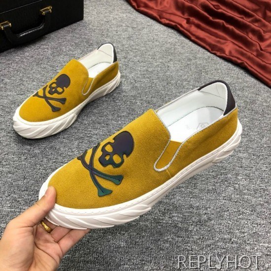 Philipp plein  2020 Mens Suede Slip On
