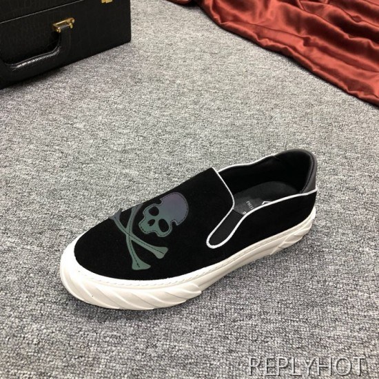 Philipp plein  2020 Mens Suede Slip On